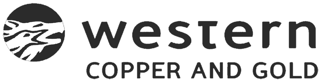 Issuer Western Copper and Gold Logo Black