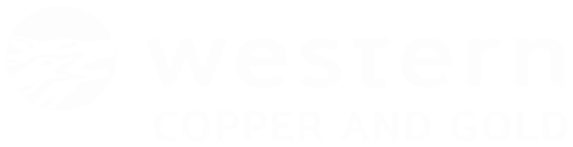 Issuer Western Copper and Gold Logo White